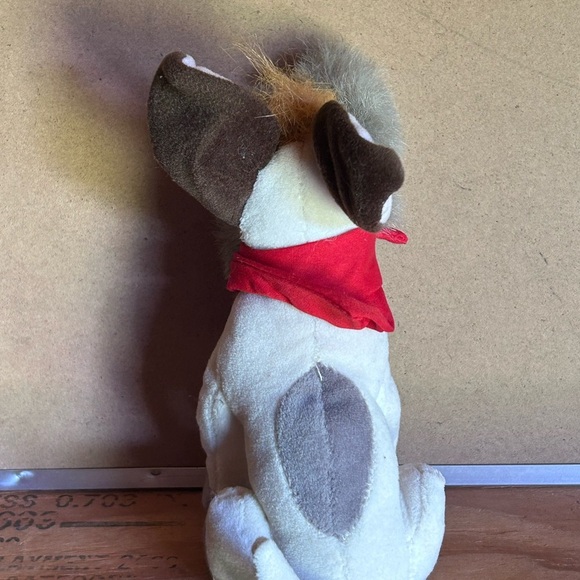 Disney Oliver & Company Dodger Dog Plush 7" Stuffed Animal Beans - Picture 7 of 12